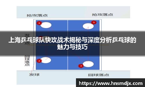 上海乒乓球队快攻战术揭秘与深度分析乒乓球的魅力与技巧